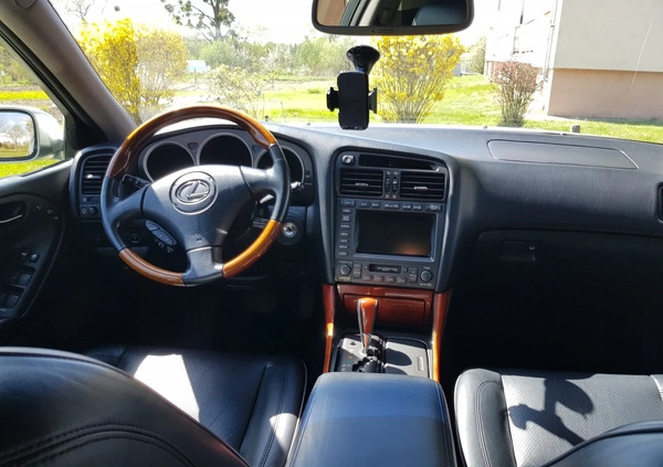 Lexus GS cena 47900 przebieg: 121000, rok produkcji 2002 z Olsztyn małe 497